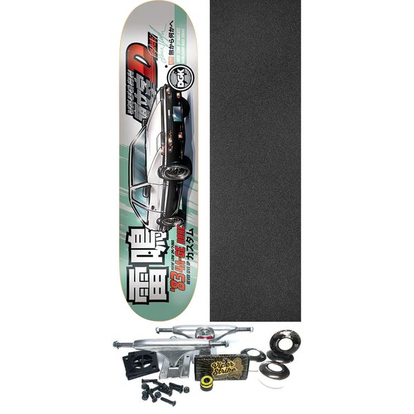 DGK Skateboards Dane Vaughn Tuner Skateboard Deck - 8" x 31.85" - Complete Skateboard Bundle